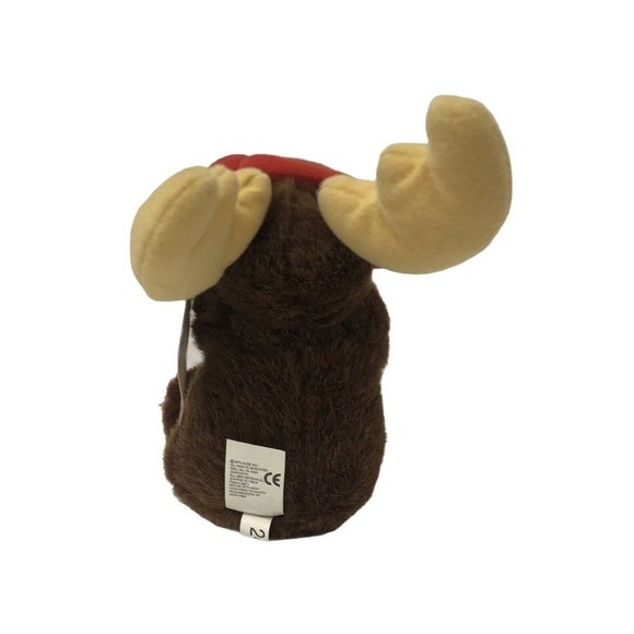 Applause Vintage Holiday Dakin Plush Stuff Animal Fun Farm Moose, 1979 - Picture 2 of 4